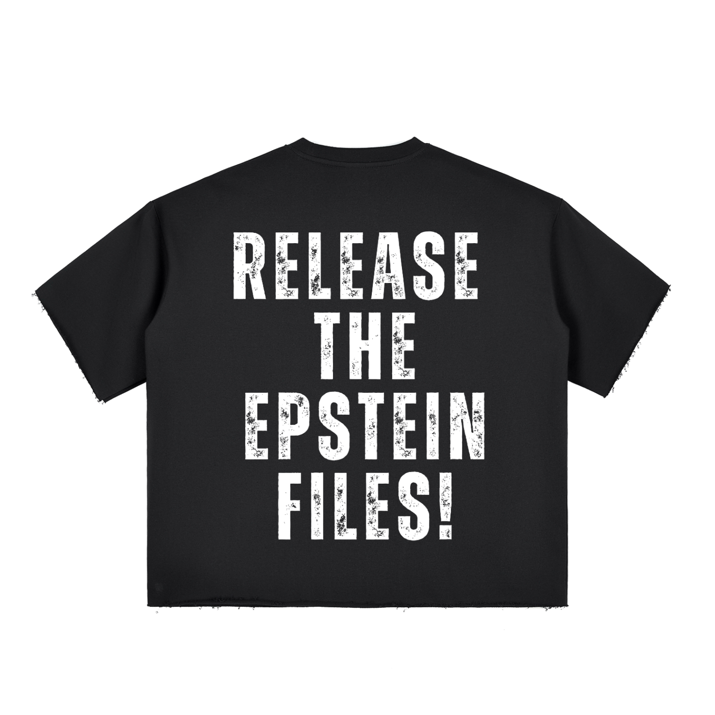 Boxy Raw-Edge T-Shirt 01