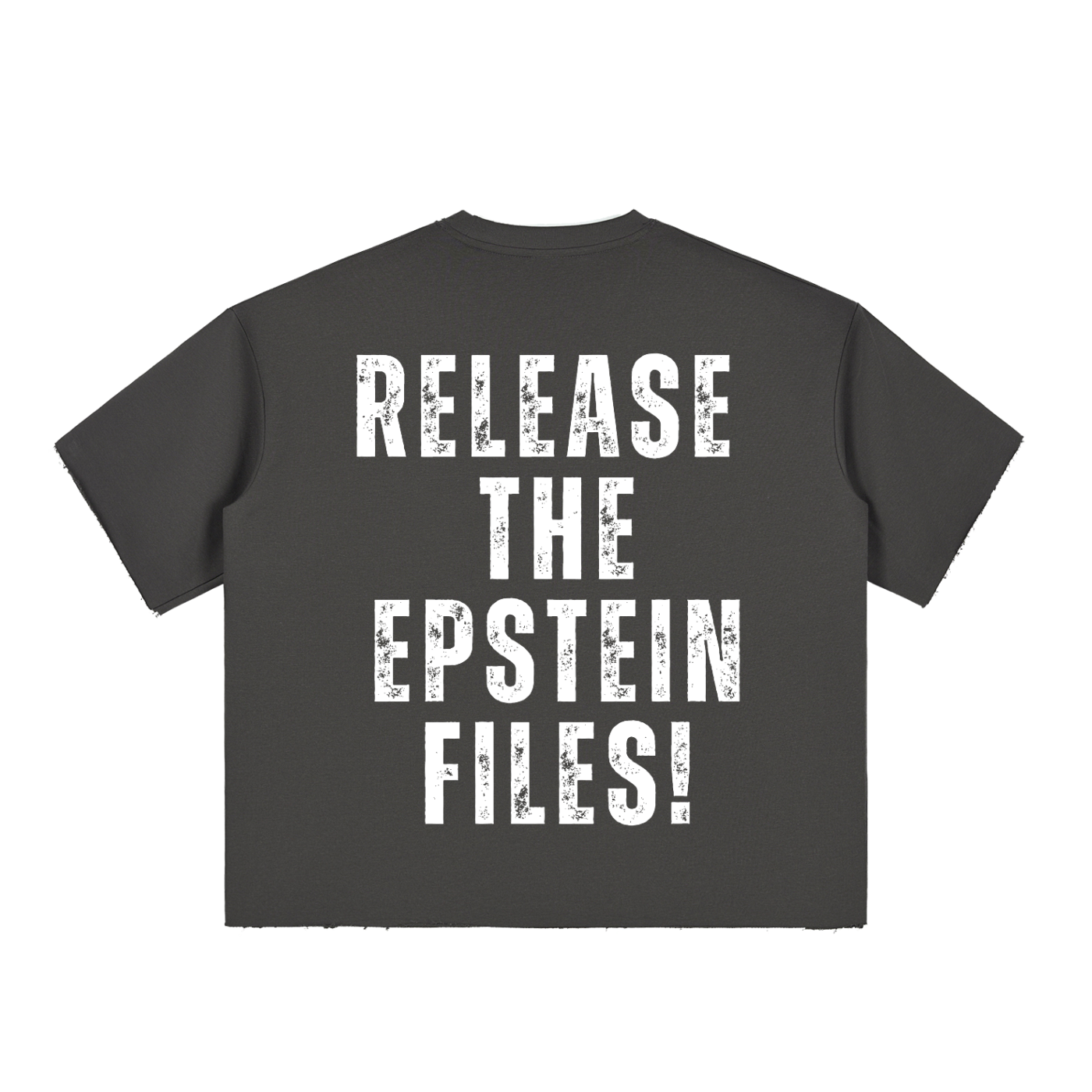 Boxy Raw-Edge T-Shirt 01