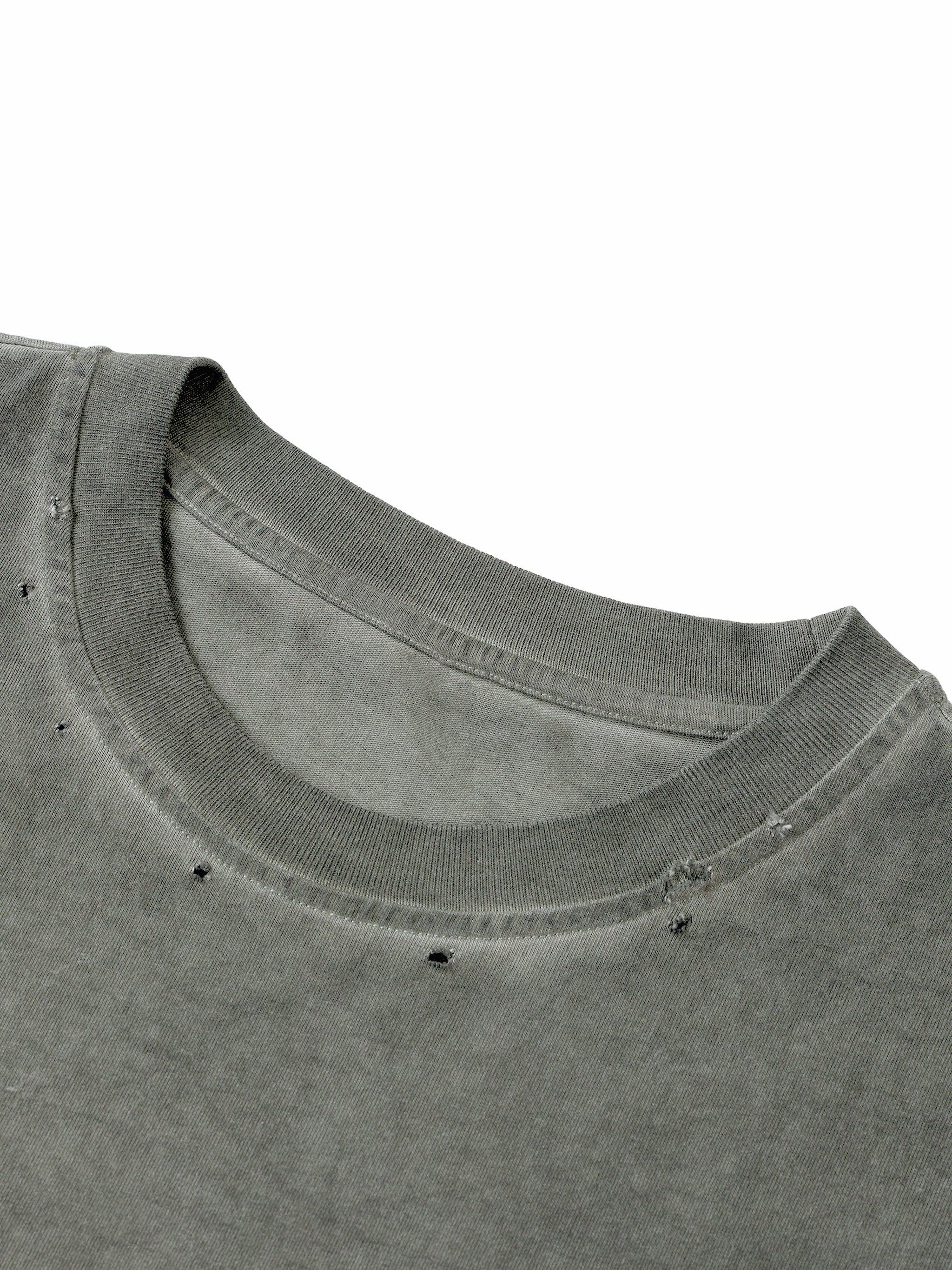 Distressed Grommet Eyelet Tank Top 01