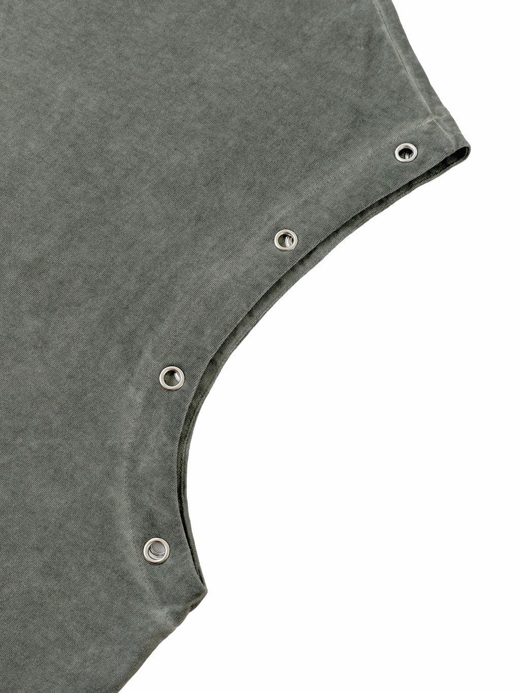 Distressed Grommet Eyelet Tank Top 01